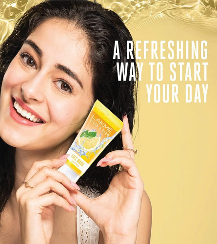 LAKMÉ Blush & Glow Lemon Freshness Gel Face Wash with Lemon Extracts