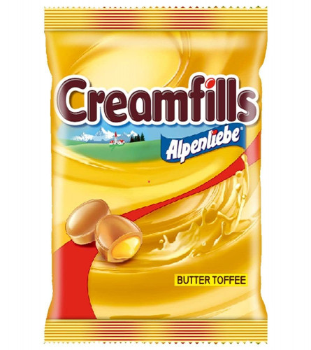 ALPENLIEBE Creamfills Butter Toffee 40 pcs (152 g) Pack of 2