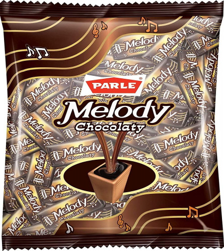 Parle Melody Chocolate Toffee 195 g (Pack of 2)