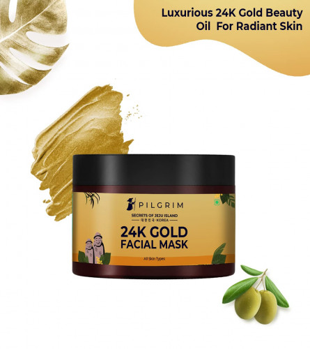 Pilgrim 24K Gold face mask for glowing skin