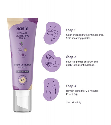 Sanfe Intimate Lightening Serum - 50g (Pack of 2)