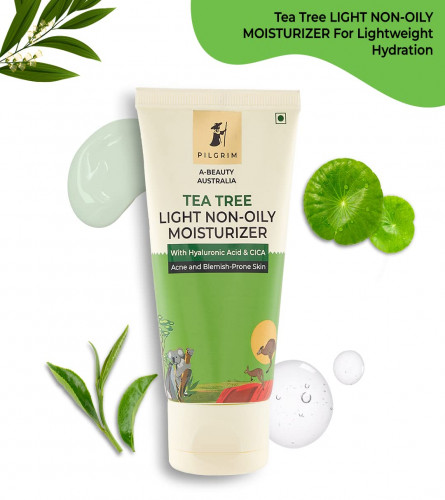 Pilgrim Tea Tree oil free moisturizer for face for oily & acne prone skin