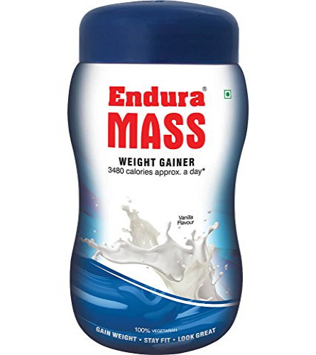 Endura Mass Weight Gainer Vanilla 500 g (Pack of 2)