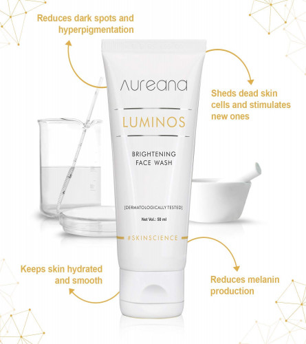 Aureana Luminos Brightening Face Wash 50 ml