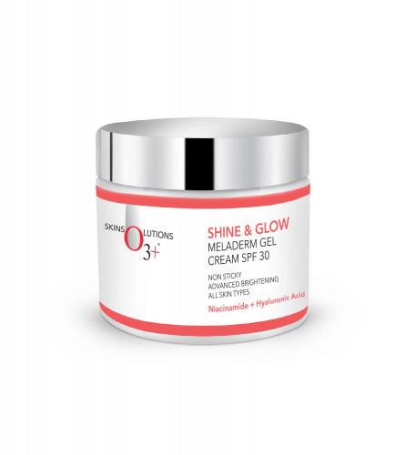 O3+ Meladerm Gel Brightening & Whitening Day Cream Shine & Glow SPF 30 50g