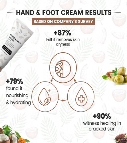 TNW Hand Foot Cream with Vitamin E, Shea Butter Moisturizated Hands & Feet