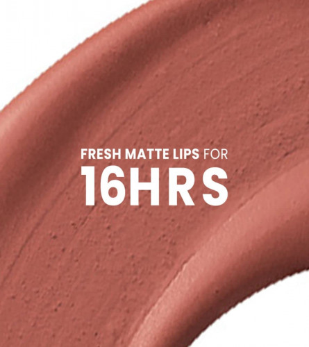 Lakmé Forever Matte Liquid Lip Colour, Nude Myth