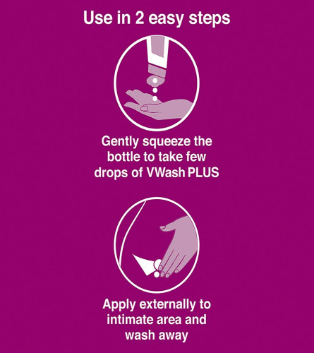 VWash Plus Expert Intimate Hygiene Wash 200 ml