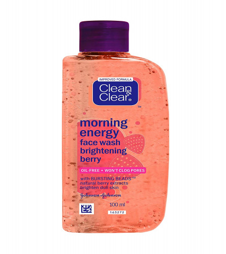 Clean & Clear Morning Energy Berry Face Wash 100 ml (Pack of 2)