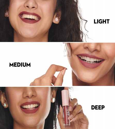 SUGAR POP Matte Lipcolour for Women- 02 Mauve 1.6 ml (Pack of 2)