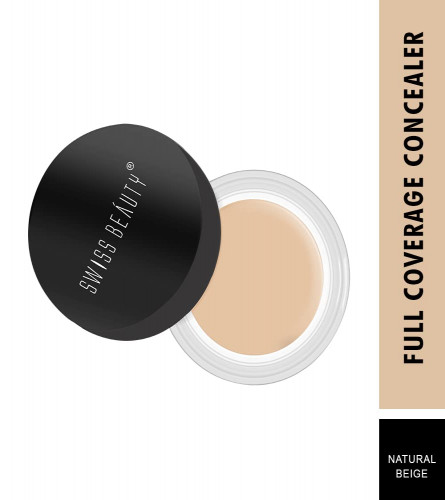 SWISS BEAUTY Fill coverage Cream Concealer (Natural-Beige)