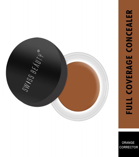 SWISS BEAUTY Fill coverage Cream Concealer (Orange Corrector)