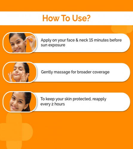 The Derma Co 1% Hyaluronic Acid Sunscreen Serum with SPF 50 (30 ml )
