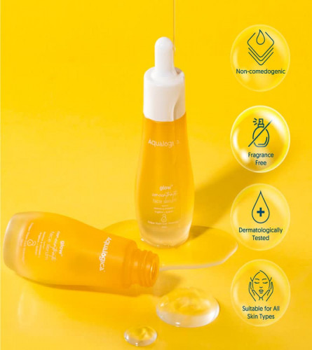 Aqualogica Glow+ Concentrate Face Serum for Glowing Skin & Skin Brightening