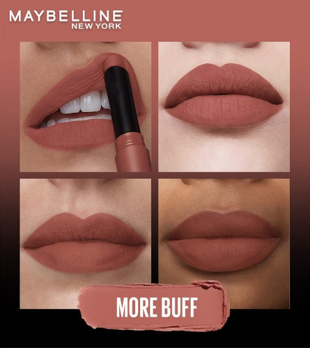 Maybelline New York Lipstick Matte Finish Buff 1.7g