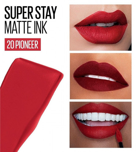 Maybelline New York Liquid Matte Lipstick 20 Pioneer (5ml)