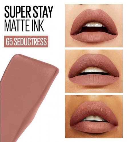 Maybelline New York Liquid Matte Lipstick - 65 Seductress (5ml)