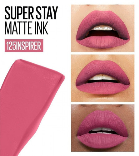 Maybelline New York Liquid Matte Lipstick 125 Inspirer (5 ml)