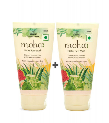 Moha Herbal Face Wash 100 ml ( Pack of 2)