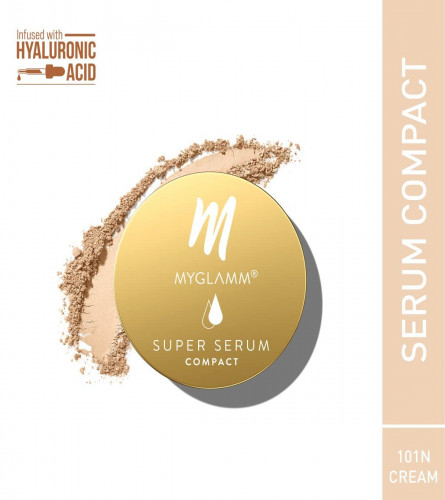 MyGlamm Super Serum Compact - 101N Cream
