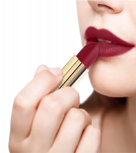 MyGlamm LIT Satin Matte Lipstick-Lust Stories (Pink)
