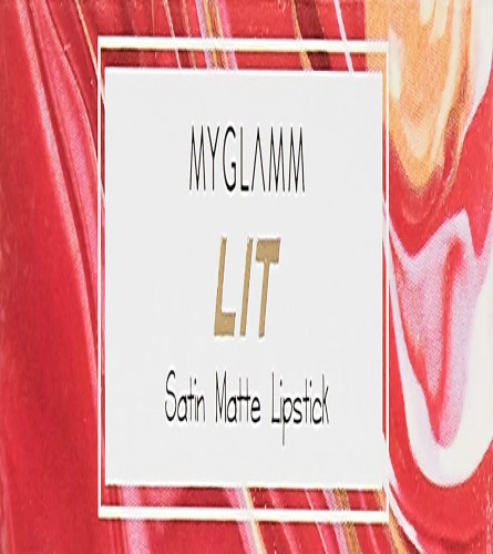 MyGlamm LIT Satin Matte Lipstick-Dead to Me (Rose Pink)