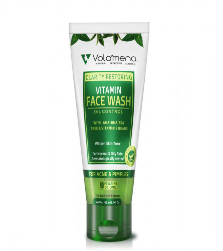 VOLAMENA Clarity Restoring Vitamin Face Wash 100 ml (Pack of 2)