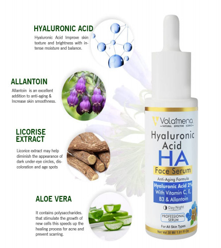 VOLAMENA  Hyaluronic Acid Face Serum 30 ml