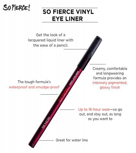 Revlon So Fierce Vinyl Eye Liner- Royal Rules Brown  (1.2 gm)