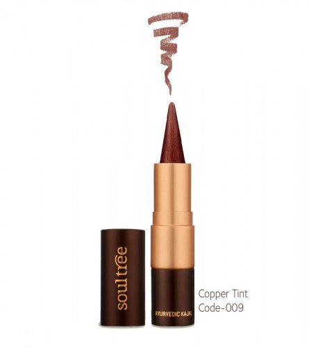 SoulTree Ayurvedic Kajal, 009 Copper Tint Colour