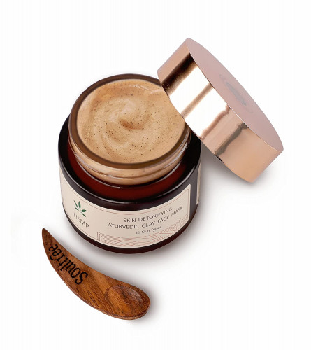 SoulTree Hemp Skin Detoxifying Ayurvedic Clay Face Mask