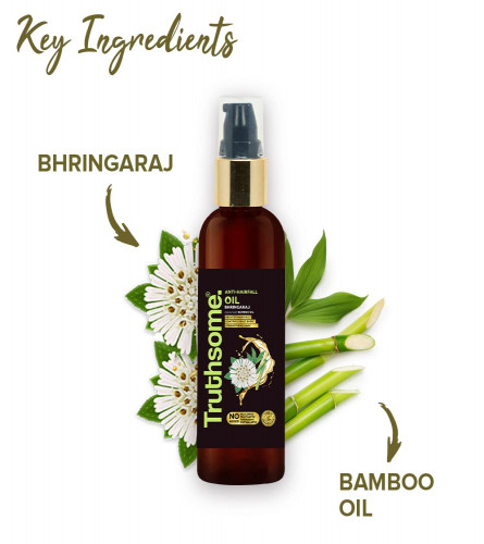 Truthsome Anti-Hairfall Oil with Bhringaraj & Infused with Bamboo Oil