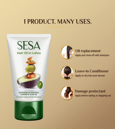 Sesa Hair Oil in Lotion | Non-Sticky Oil Replacement