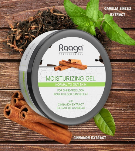 Raaga Professional Moisturizing Gel with Cinnamon and Tea Tree Extract