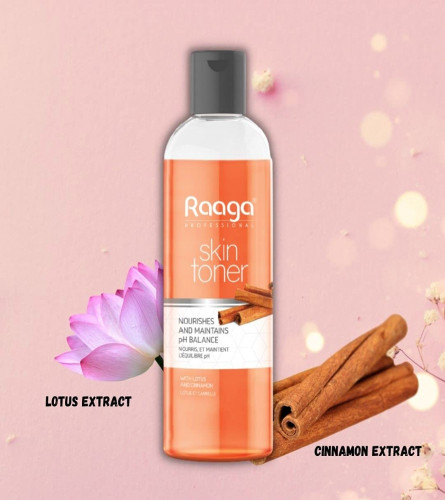 Raaga Professional Skin Toner, Nourishes, Hydrates and Maintains pH Balance