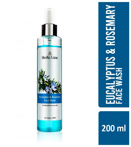 Vedicline Eucalyptus and Rosemary Face Wash Reduce Blemishes, Acne And Pimple