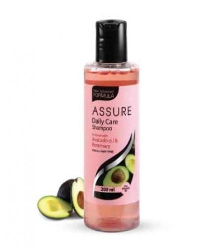 ASSURE Daily Care Shampoo Enriched with Avacado Oil & Rosemary for All Hair Types