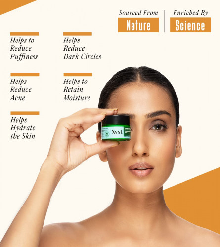 Xyst Under Eye Cream -30gm for Women & Men for Dark Circle, Puffiness, Fine Lines And Wrinkles