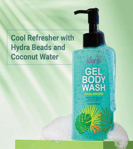 Iba Rain Drops Gel Body Wash l No Parabens No Sulfates