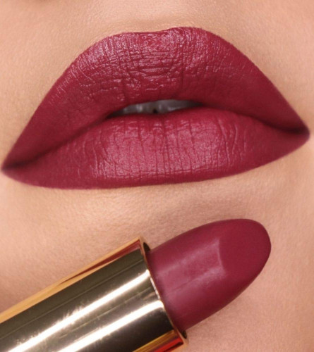 Iba Long Stay Matte Lipstick Shade M01 Deep Mauve