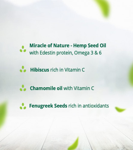 Hampa Hemp Lush Hair Shampoo | Hemp Oil, Hibiscus, Fenugreek & Chamomile