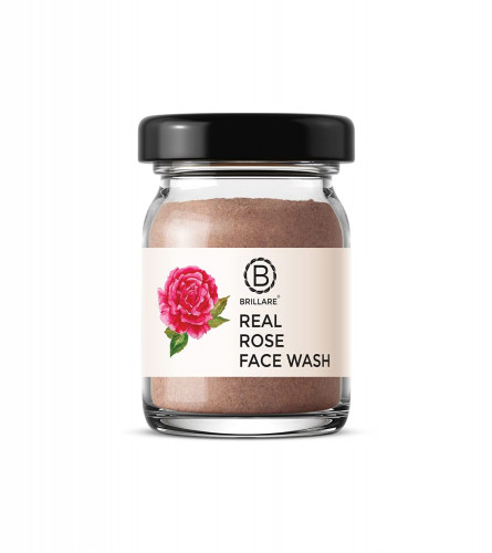 Brillare Rose Face Wash | Anti Ageing Skin | Sandalwood & Coconut Face Wash