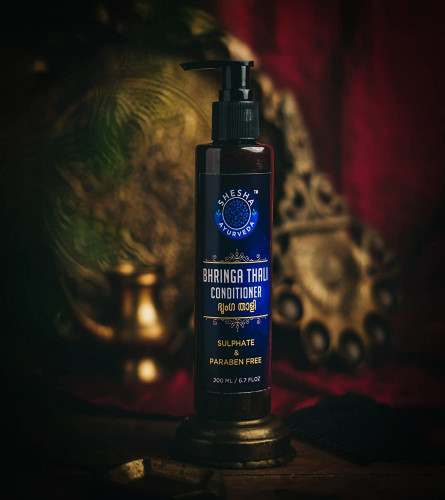 Shesha Ayurveda Bhringa Thali Hair Conditioner (Sulphate and Paraben Free)