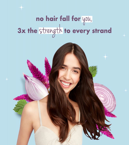 Love Beauty & Planet Onion, BlackSeed & Patchouli Hairfall Control Conditioner