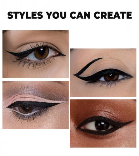 INCOLOR Maxi Pen Eyeliner Black 2 gm (Pack of 2)