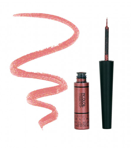 INCOLOR Light Color Lift Liquid Eyeliner Pink for Girl and Women 6ml (Pack of 2)