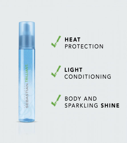 Sebastian Professional Trilliant Heat Protection Hair Spray | 150 ml