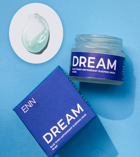 ENN Dream Blue Tansy Antioxidant Overnight Sleeping Face Mask | Heals Sun Damage