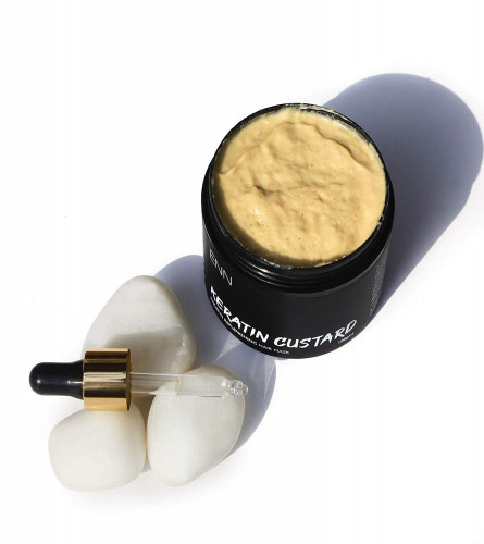 ENN Keratin Custard- Keratin Replinishing Hair Mask | Strengths Hair | Repair Damage