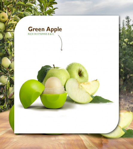 Organic Harvest Moisturizing Lip Balm: Green Apple